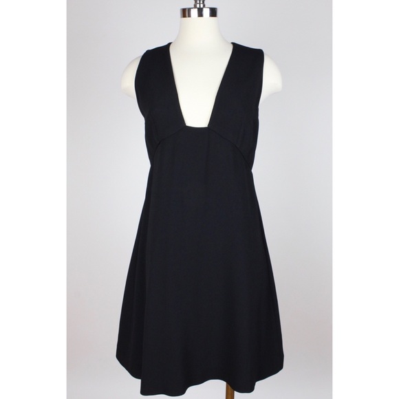 •SOLD• Stella McCartney Plunging Crepe Dress - Picture 3 of 8